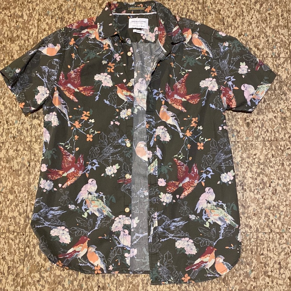 Floral Button Up Shirt